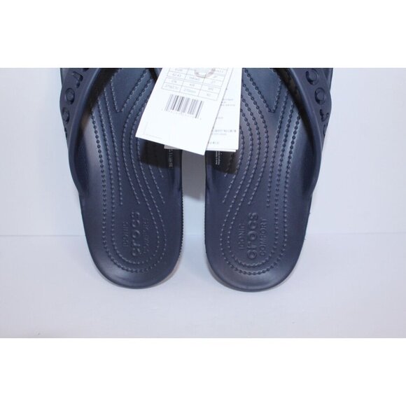 Crocs Adult Baya ll Flip Flop Sandals M6 W8 Blue Iconic Comfort‎ Slide On Casual main image 6